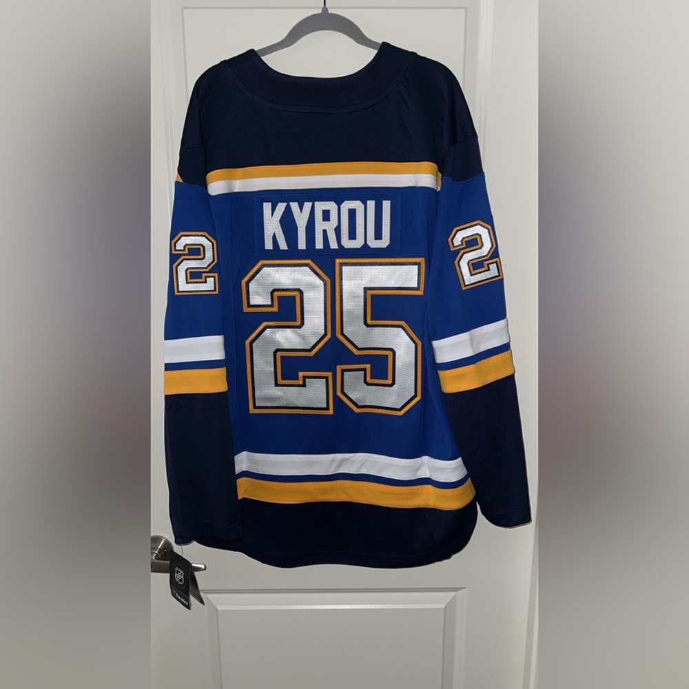 NWT Jordan Kyrou NHL Jersey